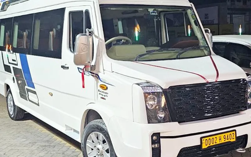 Tempo Traveller on Rent